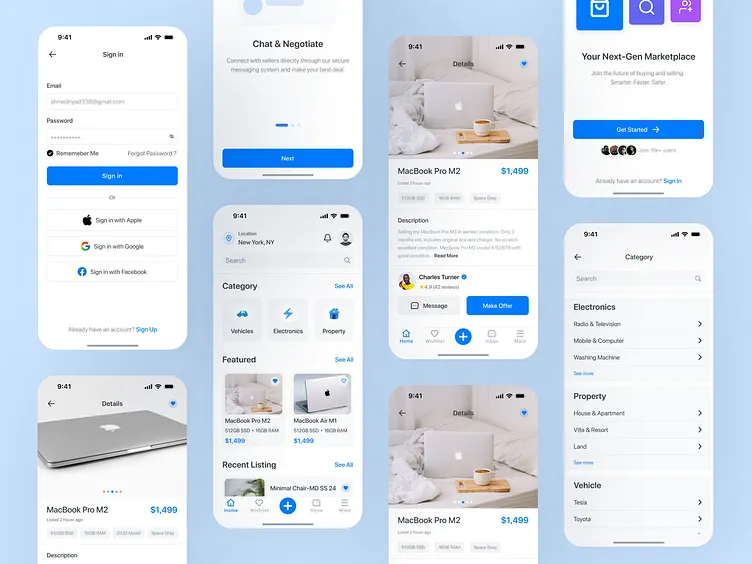 EzyDash: Marketplace App