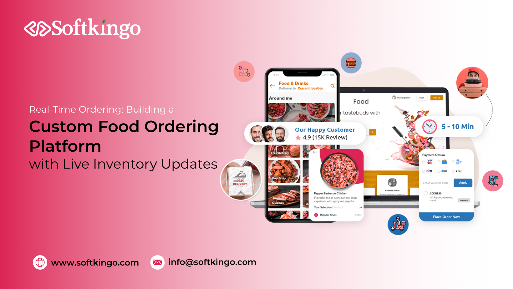 Real-Time Ordering: Building a Custom Food Ordering Platform with Live Inventory Updates