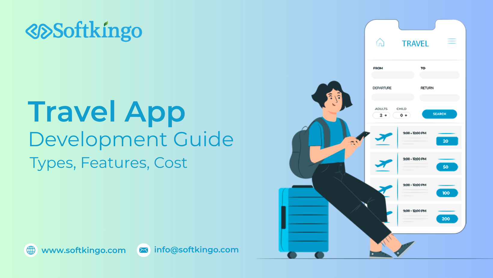 Travel App Development Guide: Types, Features, Cost