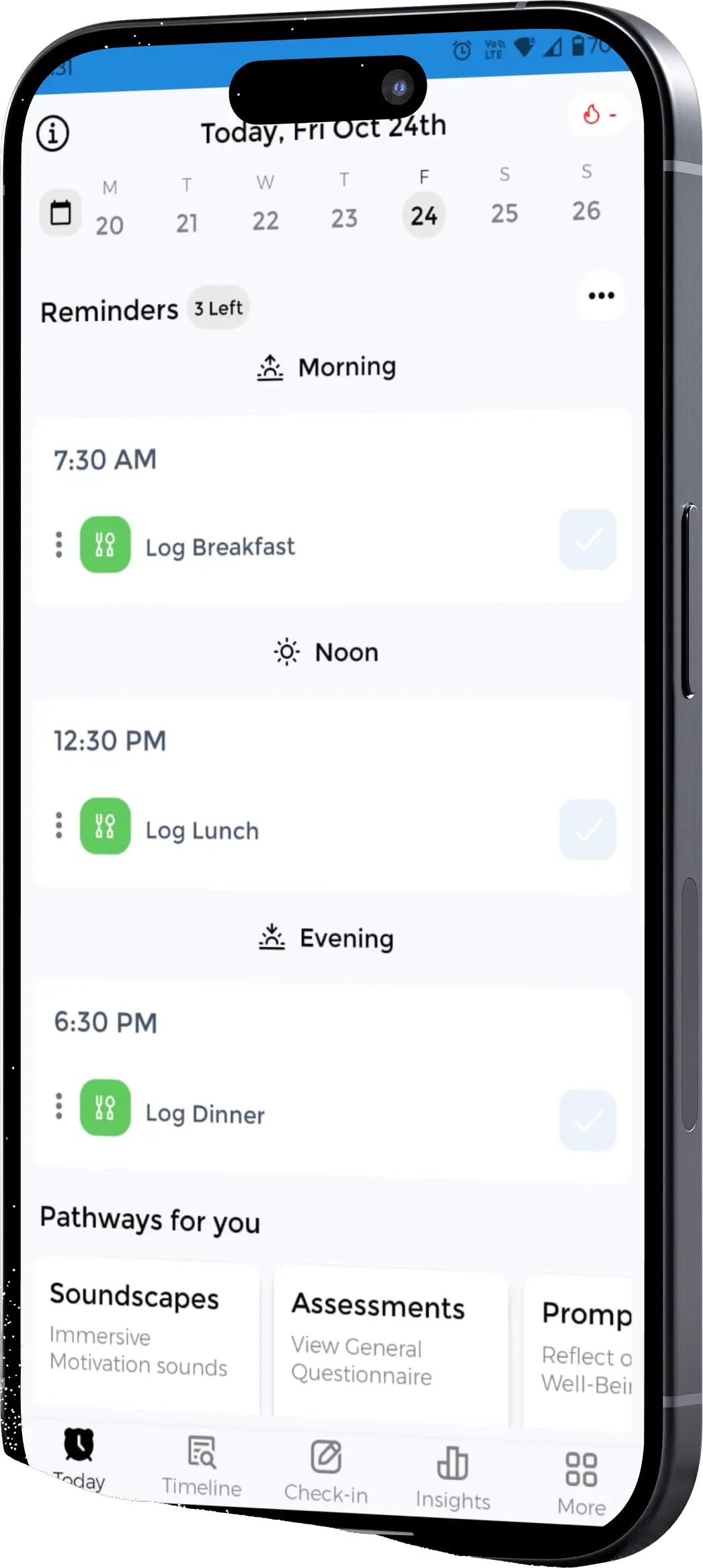 Habit & Lifestyle Monitoring