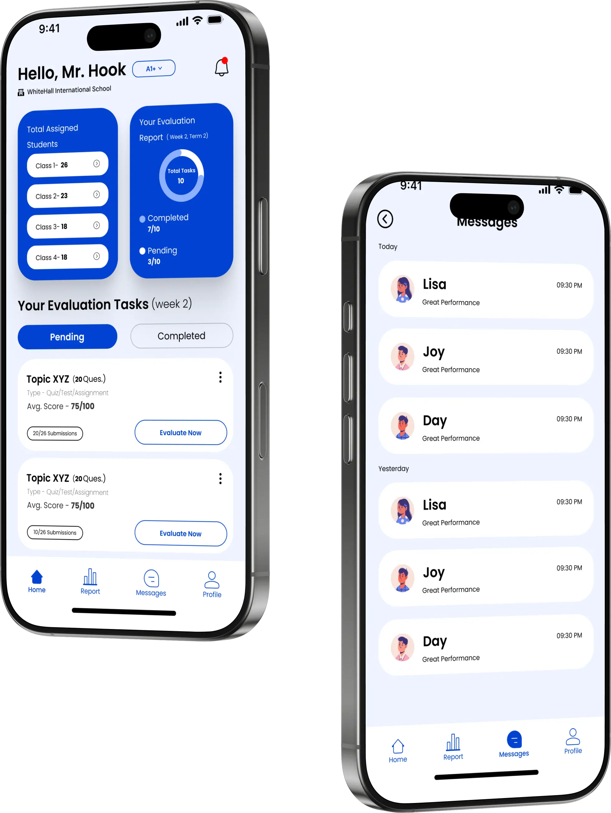 Practivoo: Smart Learning App mockup